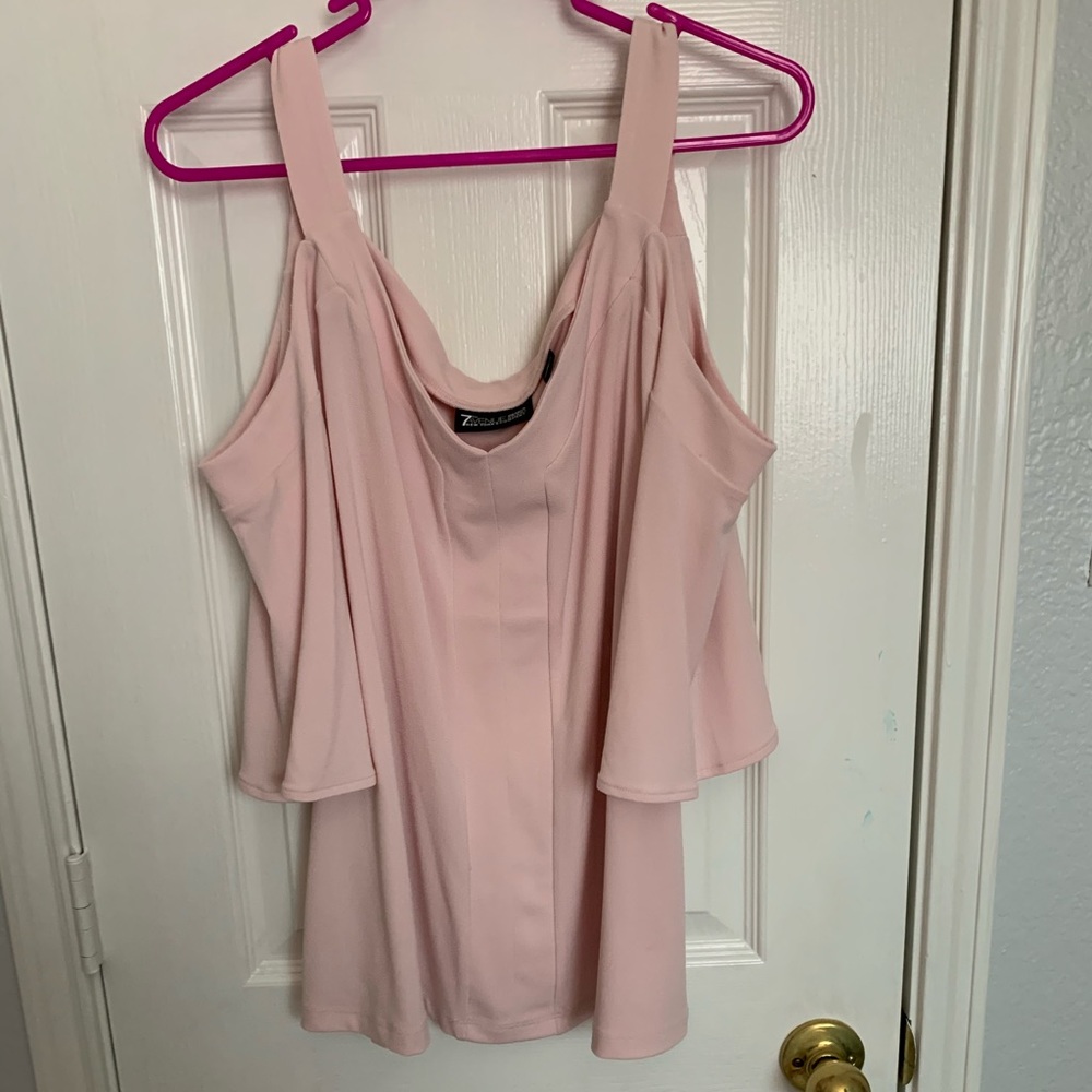 Cold shoulder top